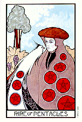 [Nine of Pentacles]