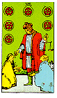 [picture of 6 of Pentacles]