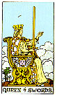 [picture of Queen of Swords]