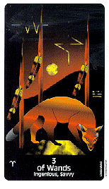 [3 of Wands]
