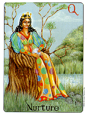 [Queen of Pentacles]