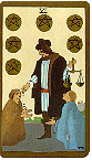 [picture of 6 of Pentacles]