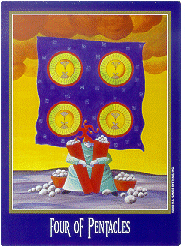 [4 of Pentacles]