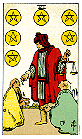 [picture of 6 of Pentacles]