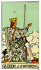 [picture of Queen of Swords]