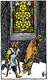 [picture of 5 of Pentacles]