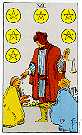 [picture of 6 of Pentacles]