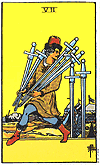 [picture of 7 of Swords]