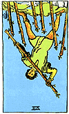 [picture of 7 of Wands Reversed]
